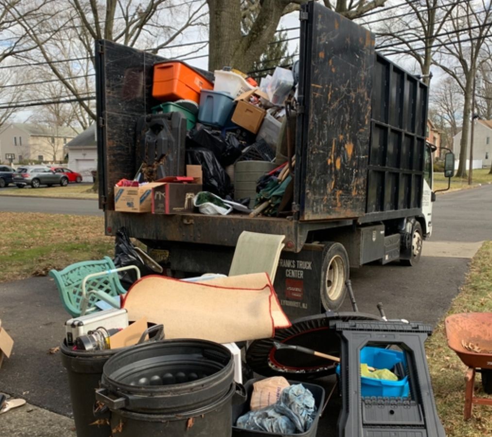 truck with junk